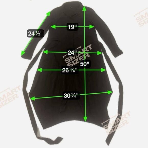 ALLSAINTS Tilly Valentine Woven Long Sleeve Midi Dress Black EUC Size Medium - Picture 10 of 10